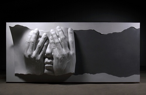 kim_won_yongunknown_sight_42cmx128cmx15cm_plaster_relief.jpg